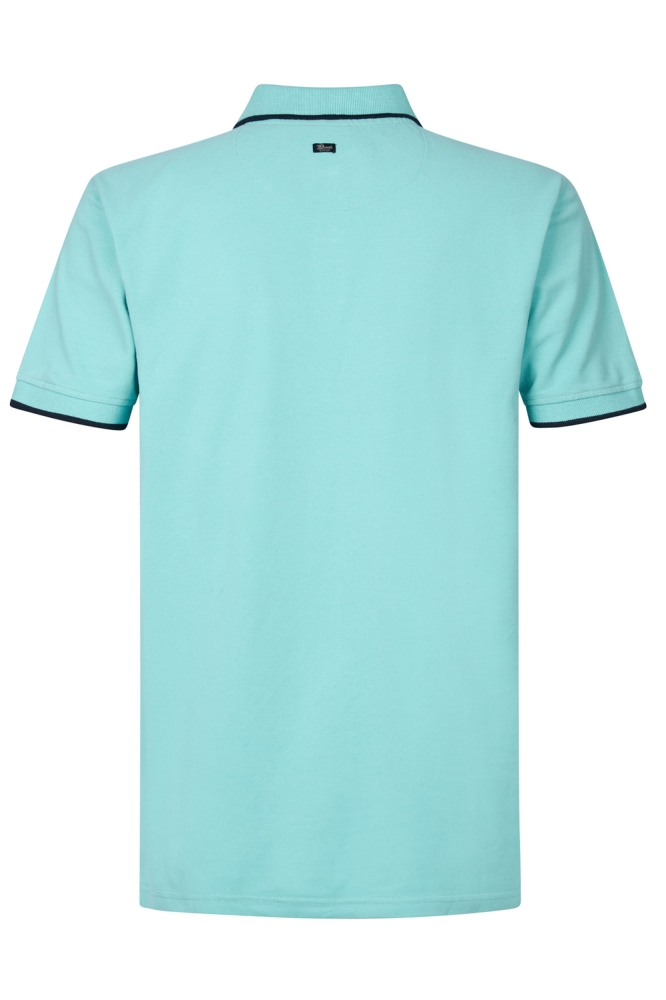 POLO MET PUNTKRAAG M 1050 POL105 5180 Aqua